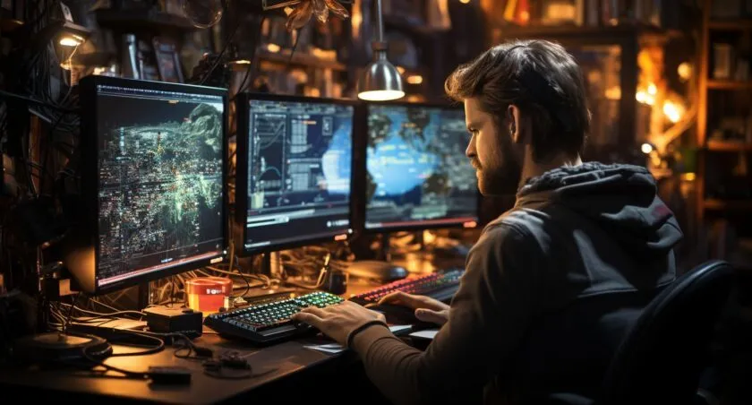 Software Engineer At Work