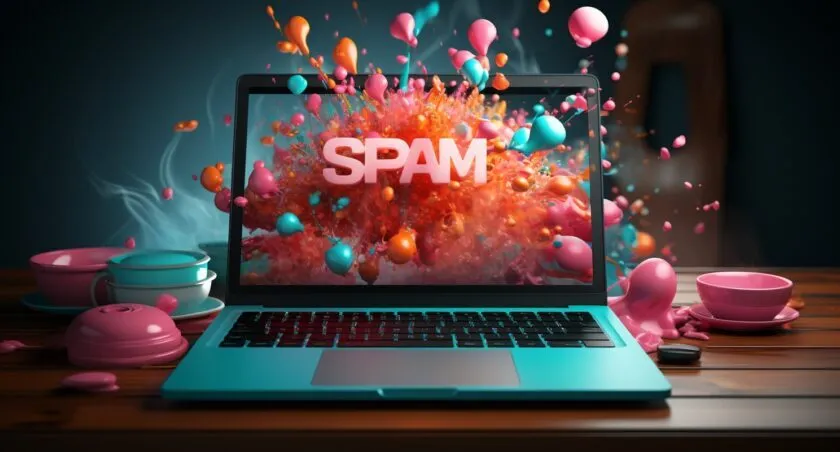 Stop Spam Concept