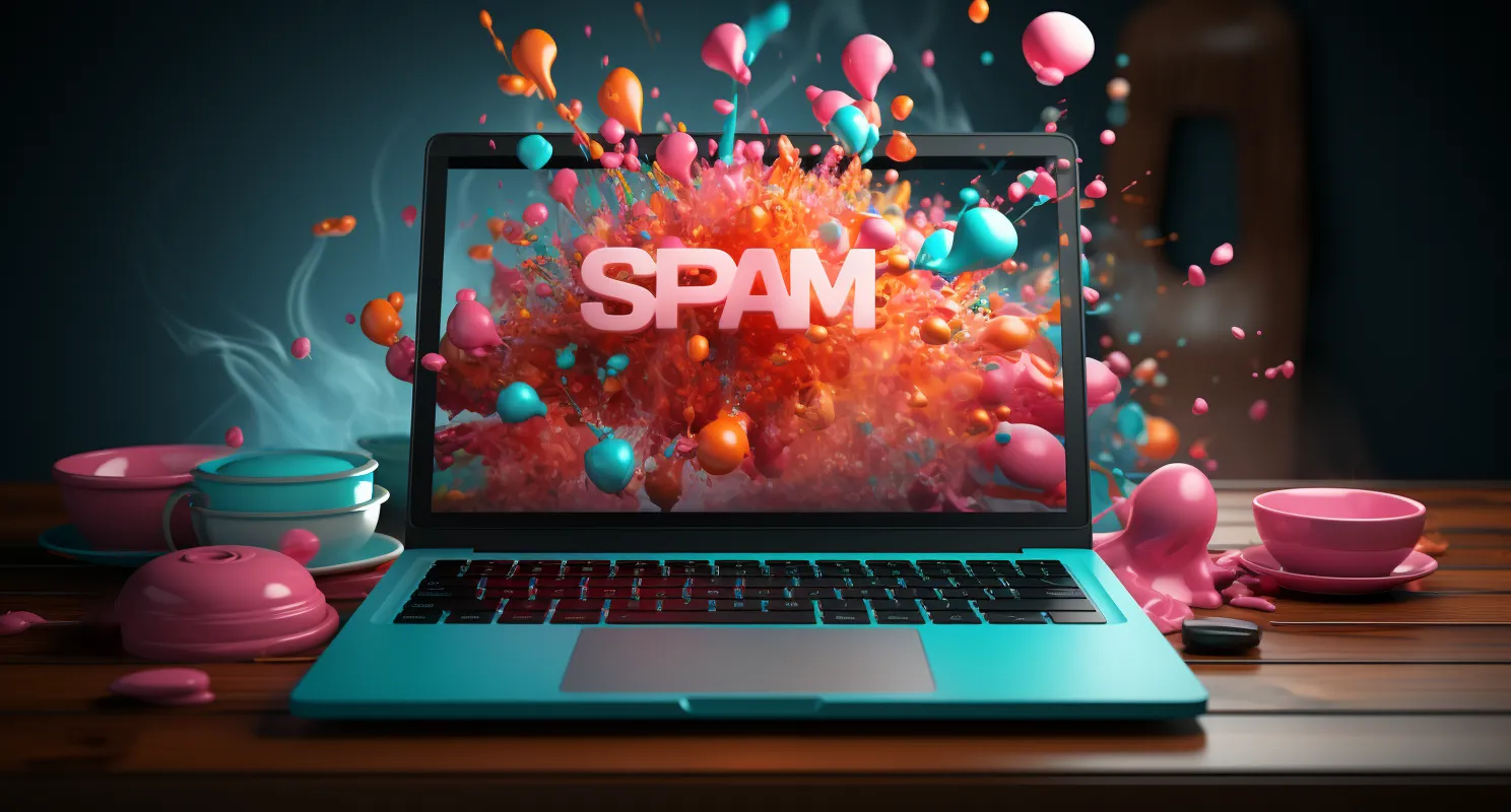 Stop Spam Concept
