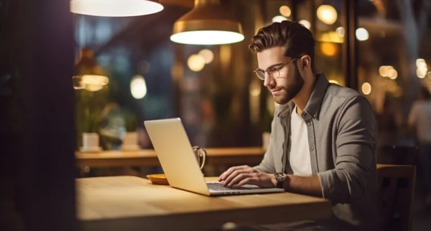 Student Studying Online