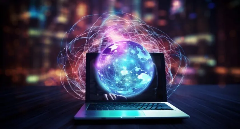 Technology And The Internet Concept