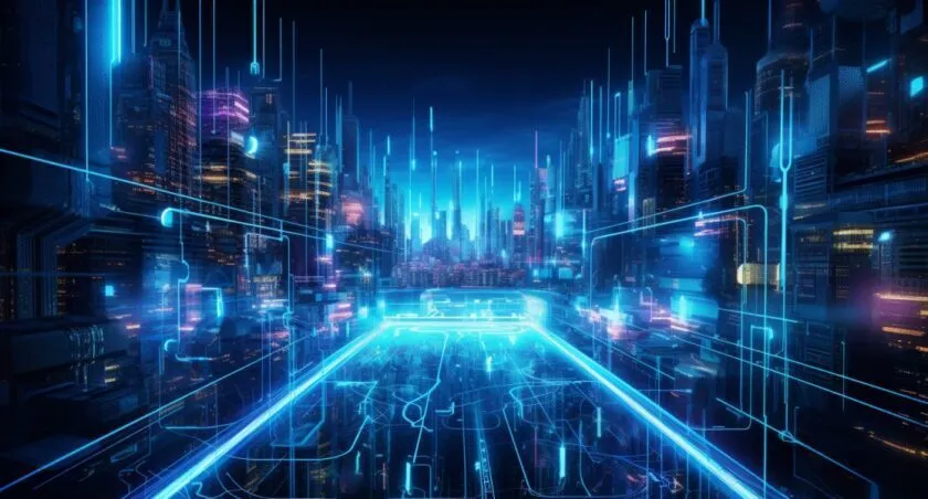 Technology Information And Internet Concept