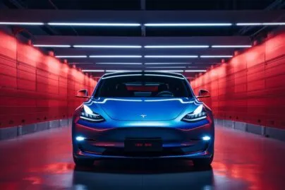 Tesla Model 3 Receiving A Software Update