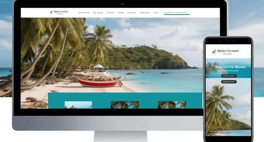 Travelers Exploring A Virtual Reality Destination