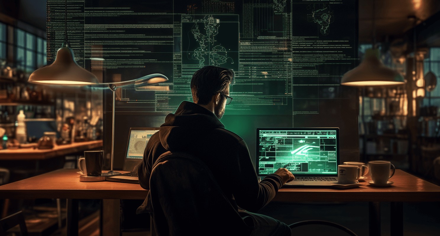 Web Developer At Work
