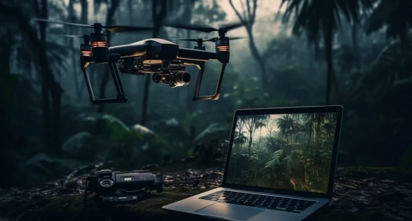 Wildlife Conservation With Drone Technology