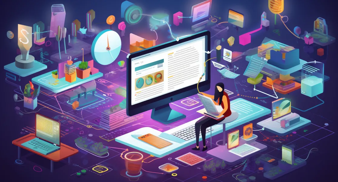 WordPress Search Algorithm Illustration