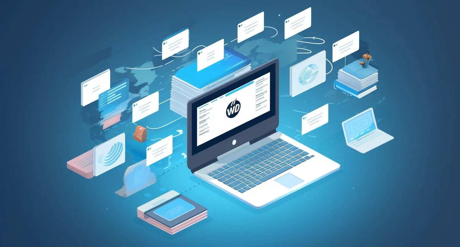WordPress Theme Deletion Illustration