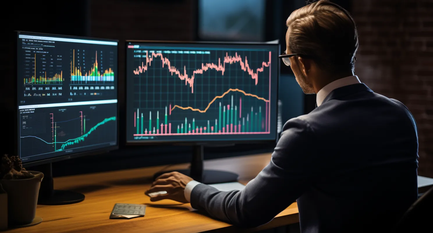 Young Investor With Cryptocurrency