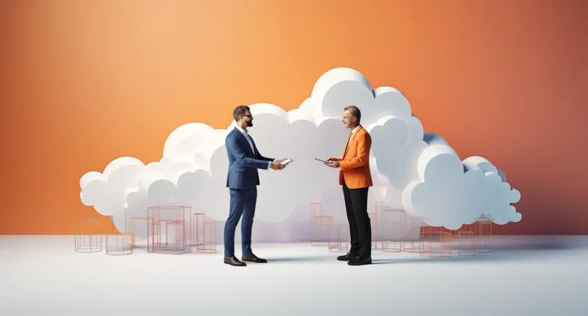 Collaboration Between A Cloud Service Provider And A Client