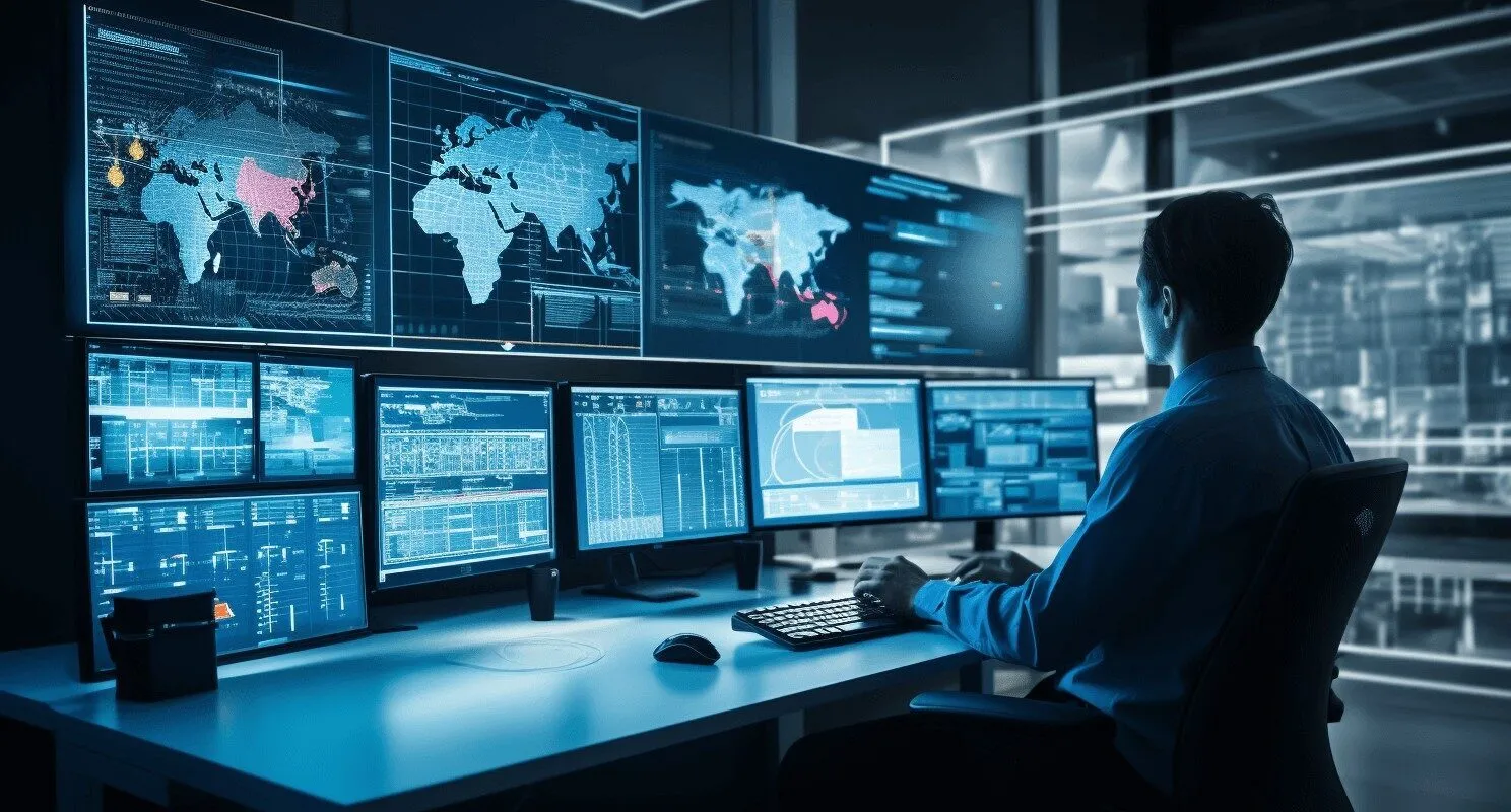 High Tech Office Space Featuring A Cloud Computing Solutions
