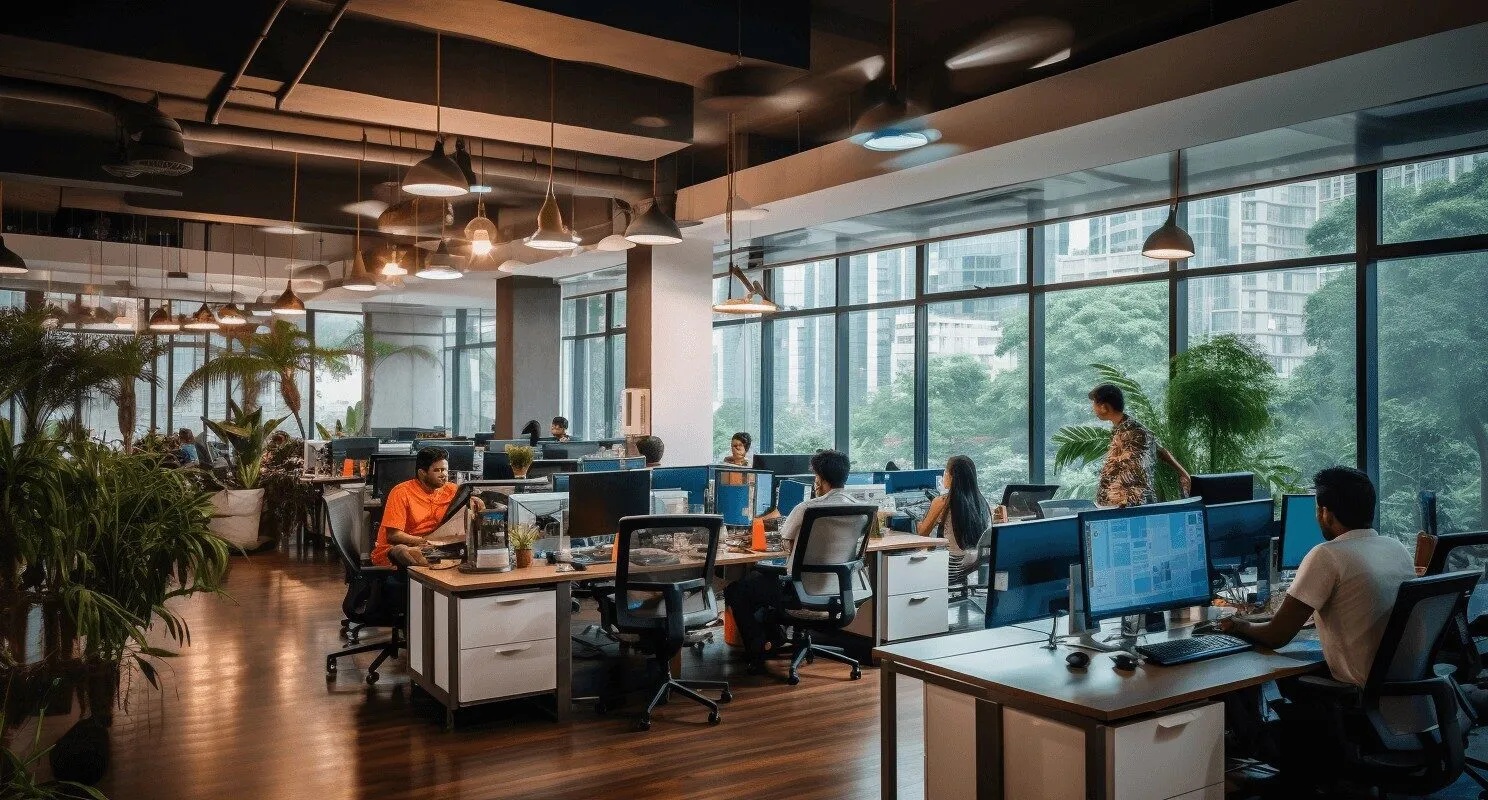 Modern Tech Startup Office In Mumbai