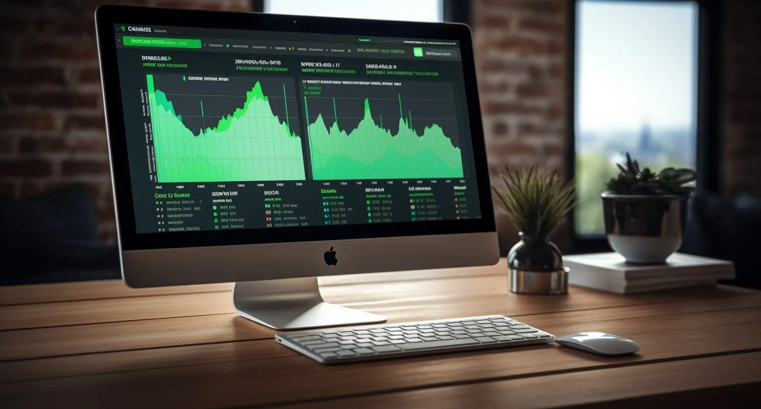 Website Analytics Dashboard With Charts