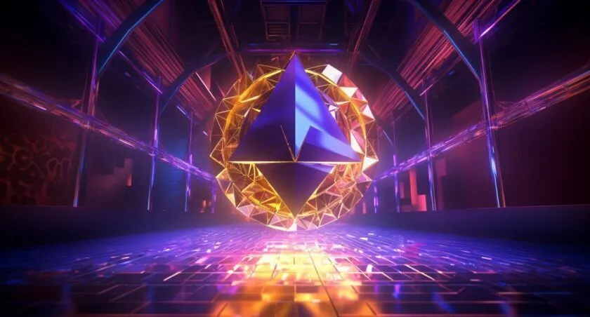 Ethereum Blockchain Network Visualized