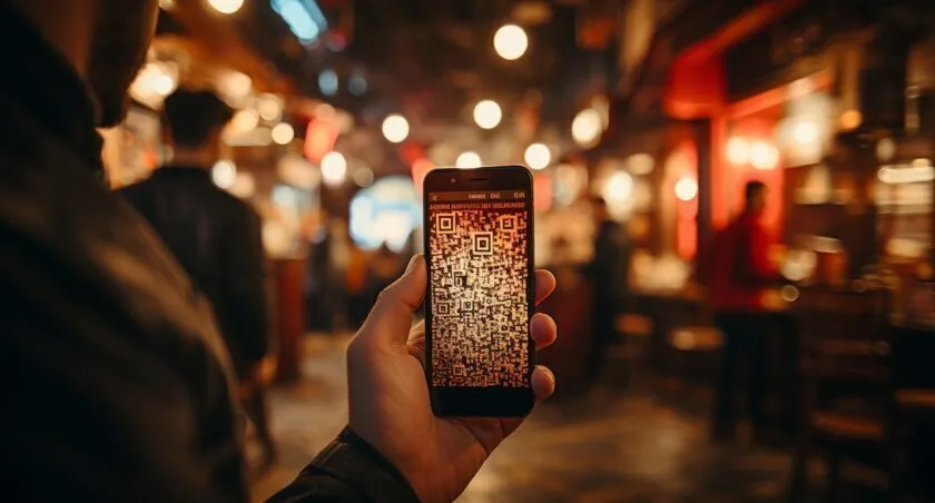 Scanning Bitcoin QR Code