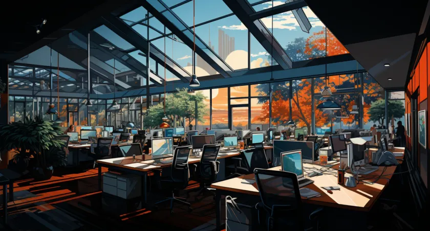 Digital Marketing Agency Office