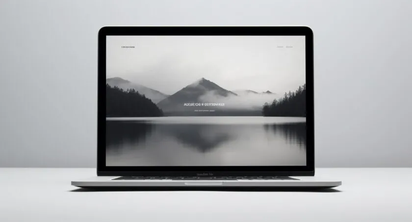 Minimalist Website With No Breadcrumbs