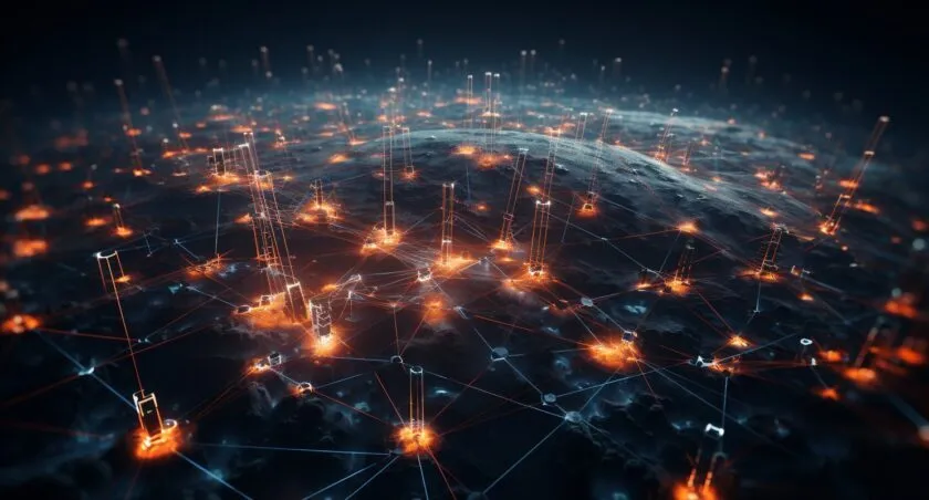 Blockchain Components Infographic