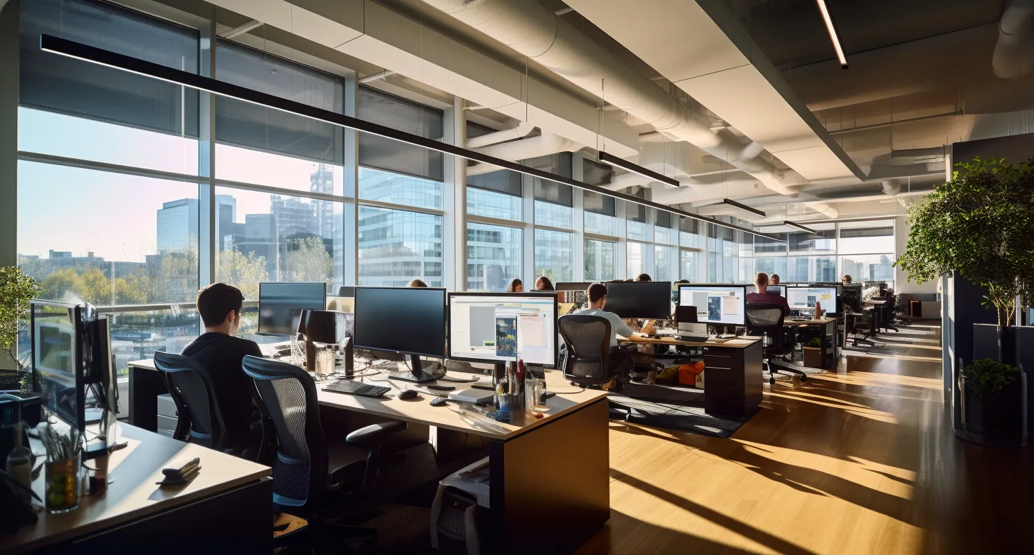 Custom Software Development Company Office