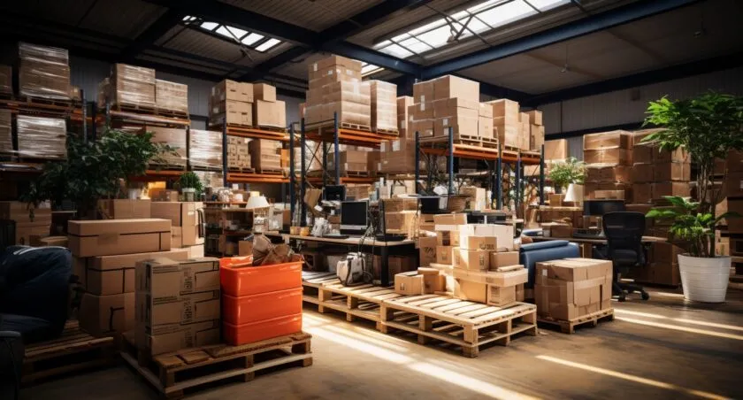 Efficient Inventory Storage In A Bustling Warehouse