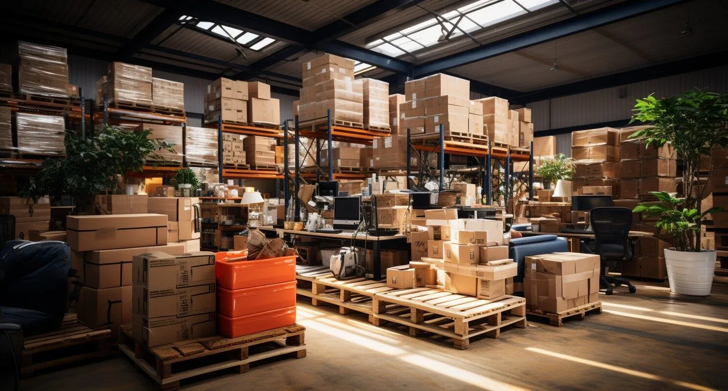 Efficient Inventory Storage In A Bustling Warehouse