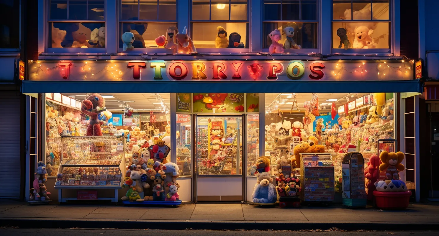 Online Toy Store Front