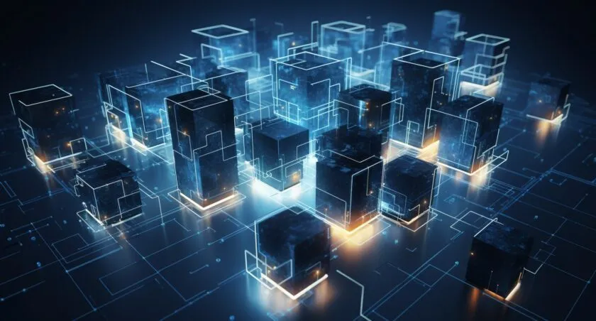 Blockchain Blueprint For A New Economy Illustration
