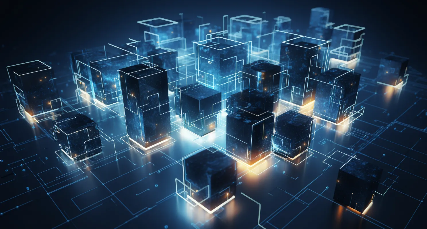 Blockchain Blueprint For A New Economy Illustration
