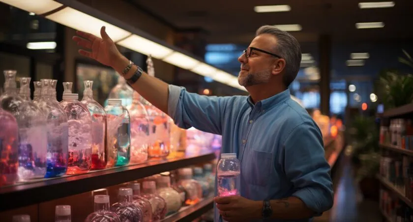 Fragrance Testing At Physical Store