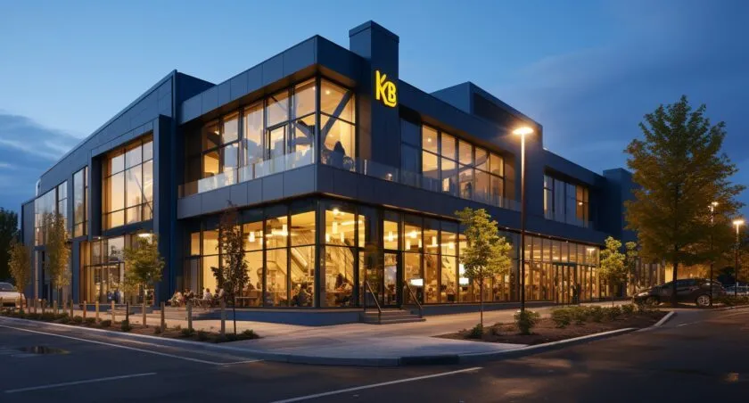 IKEA Storefront At Dusk