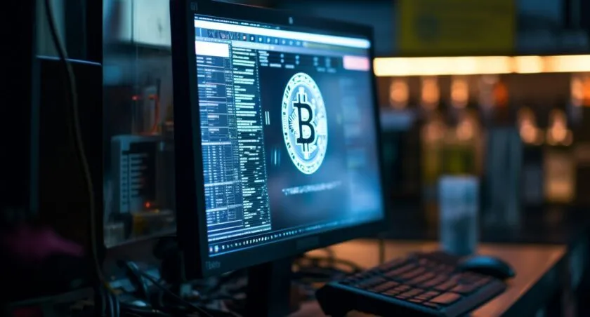 Miner Solving Bitcoin Puzzle