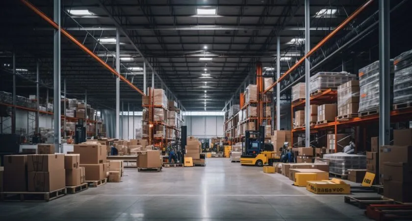 A Dropshipping Supplier's Warehouse