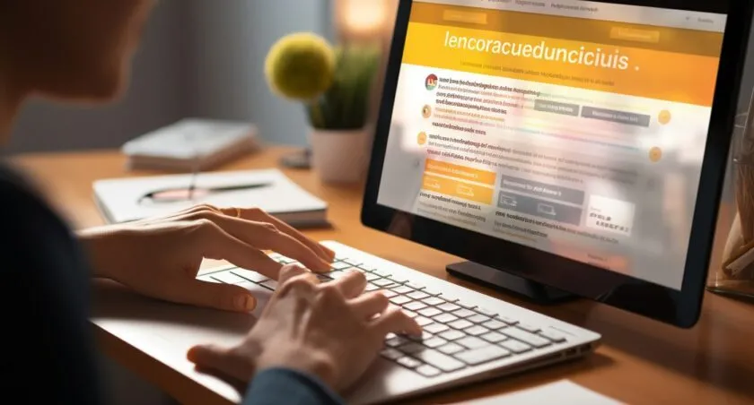 Accessible Website User Interface
