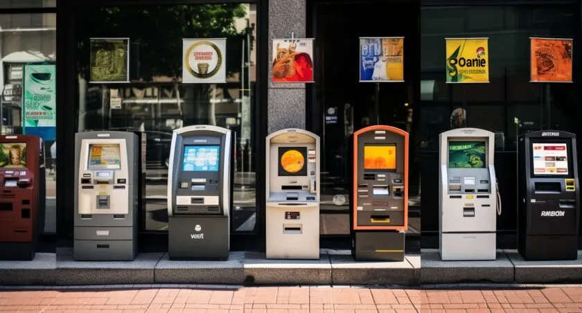 Bitcoin ATMs In Various Locations Around The World