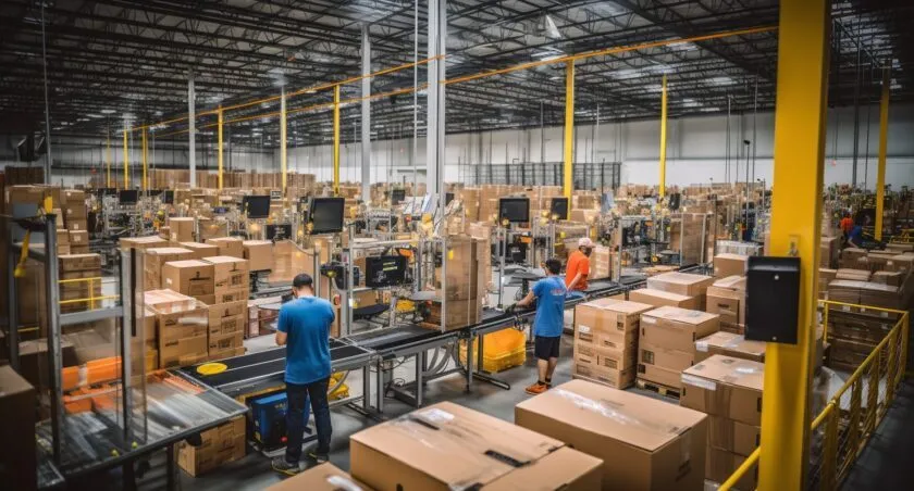 Inside An Amazon FBA Fulfillment Center
