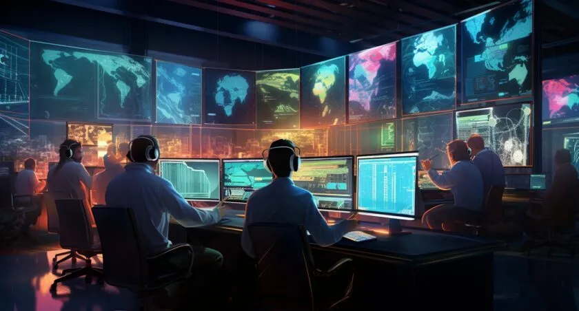 Traders Analyzing Spread Trends