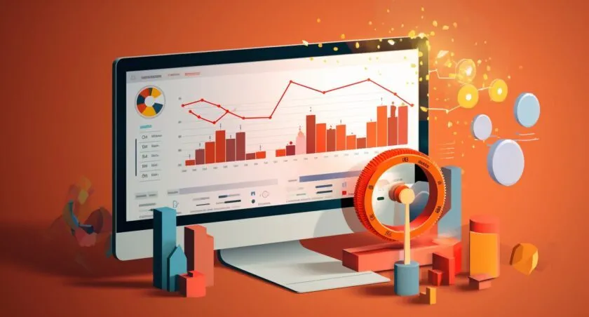 AI And Machine Learning In Analytics Concept Artwork
