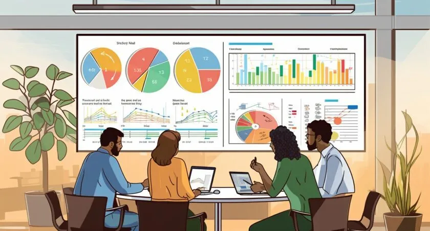 Data Driven Decision Making Illustration