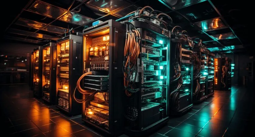 Economy Linux Hosting Server Room