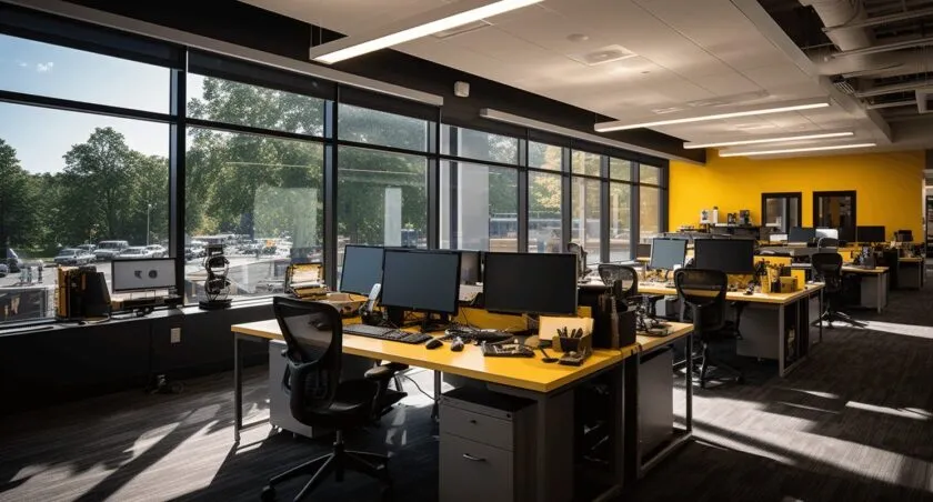 Blackboom Internet Information Technology Office Space