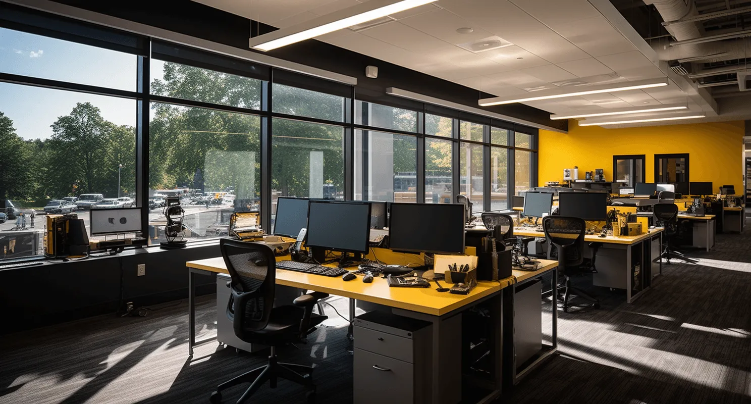 Blackboom Internet Information Technology Office Space
