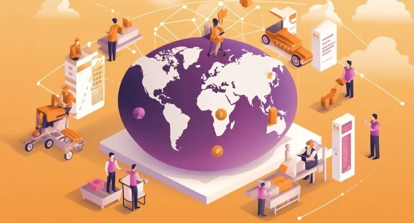 Dropshipping Model Illustration